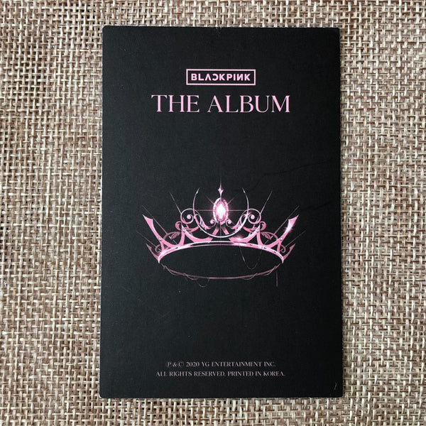 BLACKPINK LISA #5 [ Lovesick Girls THE ALBUM ] Official Photocard / New / Gift