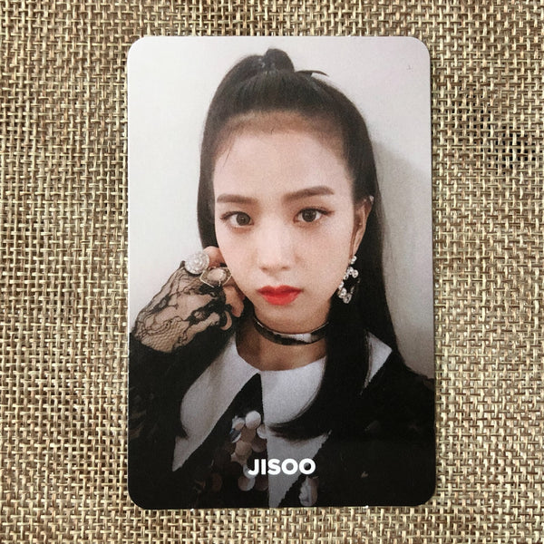 BLACKPINK JISOO #1 [ SQUARE UP ] Official Photocard, 1st Mini Album / New / Gift