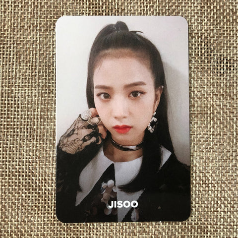 BLACKPINK JISOO #1 [ SQUARE UP ] Official Photocard, 1st Mini Album / New / Gift