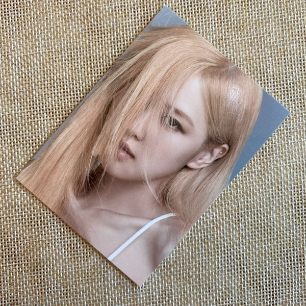 BLACKPINK ROSE [Mise En Scene Hello Bubble Limited] Official Photocard / Gift