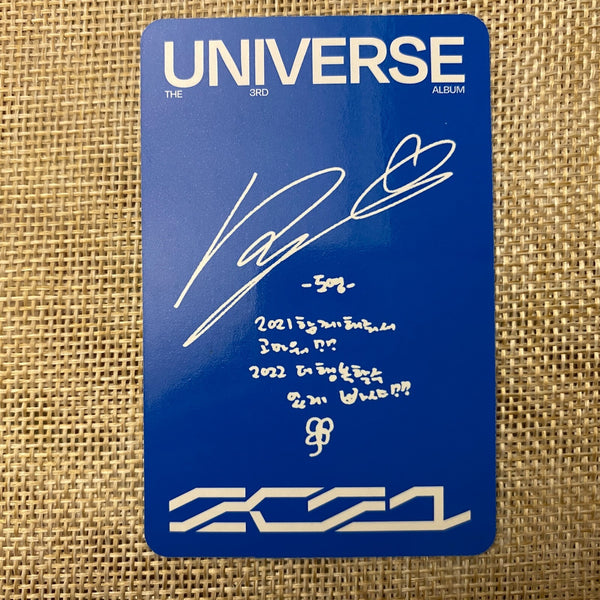 NCT DOYOUNG [ UNIVERSE 2021 ] Official Photocard, Photobook Ver / New / Gift