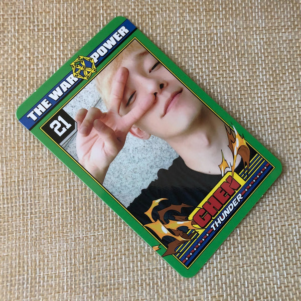 EXO CHEN #2 [ The War Power of Music ] Official Photocard, Album / New / Gift