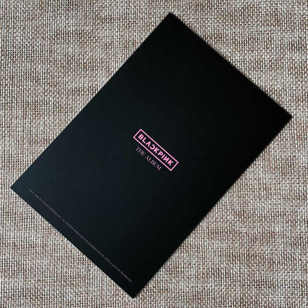 BLACKPINK JENNIE #1 [ THE ALBUM ] Official Postcard, 1st Full Album / New / Gift