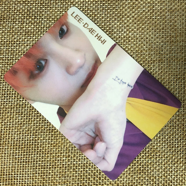 WANNA ONE LEE DAEHWI #1 [I Promise You] Official Photocard, 2nd Album / Gift