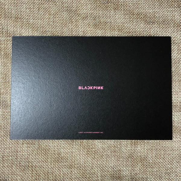 BLACKPINK LISA #2 [Pop-Up Store As If It's Your Last] Official Postcard / Gift
