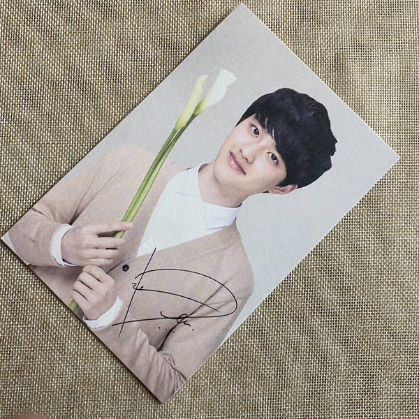 EXO D.O. [Nature Republic] Official Limited Postcard Photocard / New, Rare /+G
