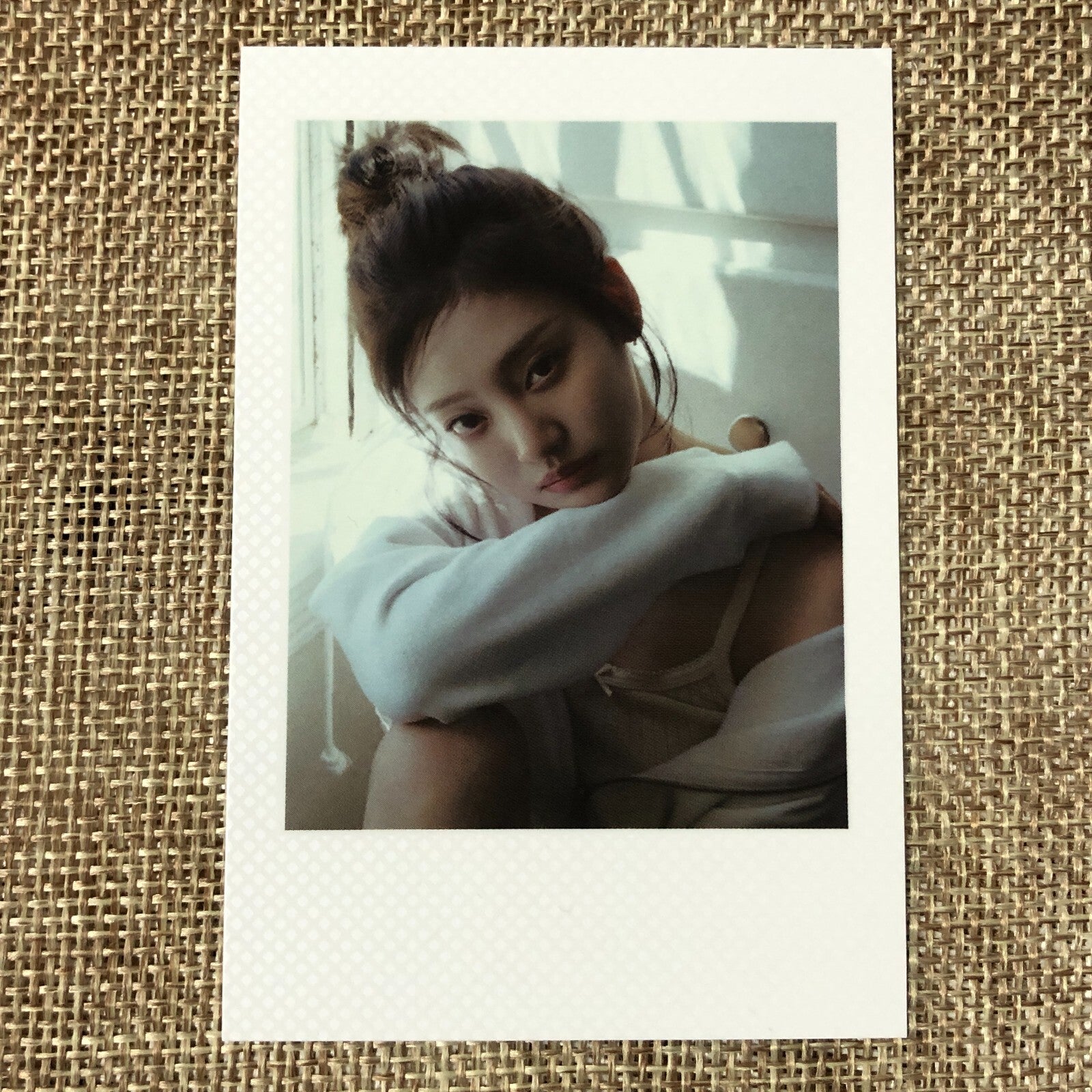 AESPA NINGNING [MY WORLD] Official Polaroid Photocard, Zine WTMW Ver / Gift