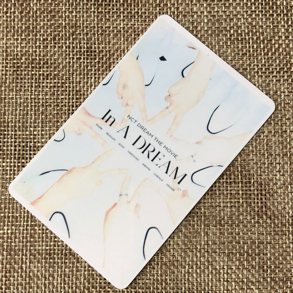 NCT DREAM [THE MOVIE : In A Dream CGV] Official Movie Ticket Photocard Set /+G