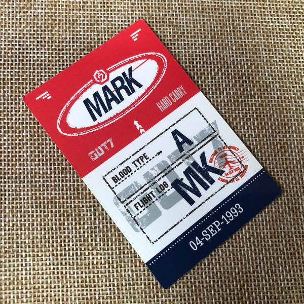 GOT7 MARK [ Flight Logo : Turbulence ] Official Photocard / New, Rare / Gift