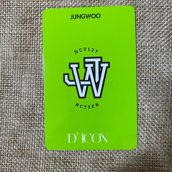 NCT 127 JUNGWOO #10 [2019 Dicon 101 Custom Book] Official Photocard / New / Gift