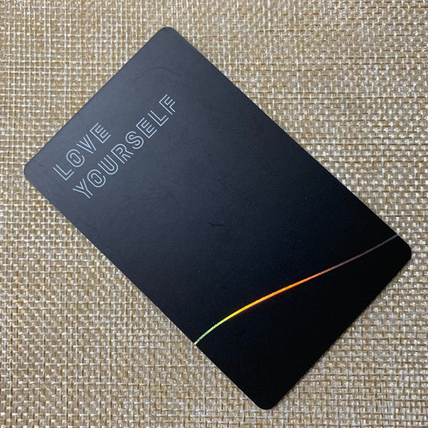 BTS V [ Love Yourself Tear ] Official Photocard, O Ver. Fake Love / New / Gift