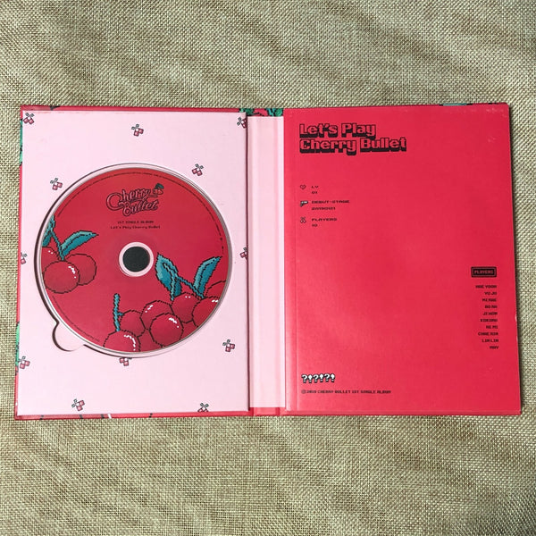 CHERRY BULLET HAND SIGNED [ Let's Play ] Promo Album Autographed / NO PC