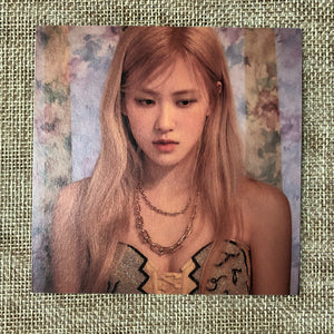 BLACKPINK ROSE #11 [ -R- ] Official Postcard, 1st Single / New / Gift