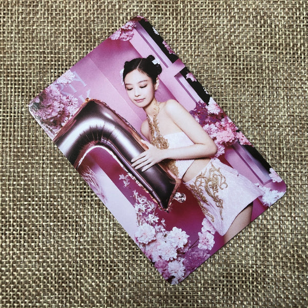 BLACKPINK JENNIE [ 7th Anniversary Cereal Deco Kit ] Official Photocard /New/GFT