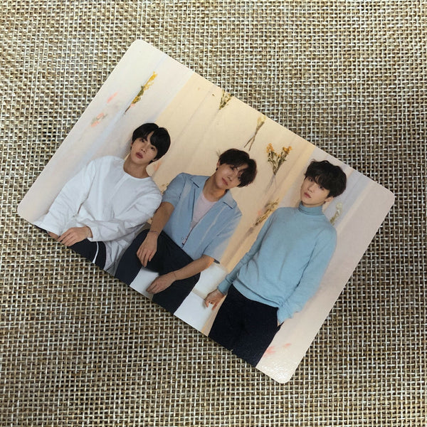 BTS JIN J-HOPE SUGA 6/12 [Love Yourself World Tour] Official Mini Photocard /+G