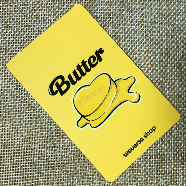 BTS JIN [ Butter Weverse Pre-Order ] Official Photocard / New / Gift