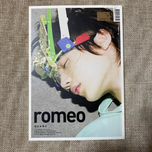 SHINEE ONEW, MINHO [ROMEO] Hand Signed Album / Autographed / Photobook+CD / Mint