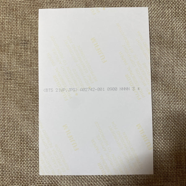 BTS JIMIN [ Winter Package 2021 DVD ] Official Live Photo / New, Rare / Gift