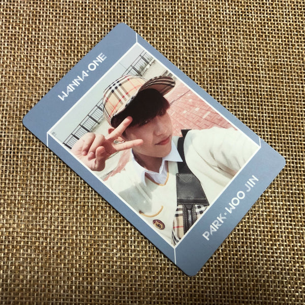WANNA ONE PARK WOOJIN [Undivided] Official Photocard, Art Book Ver / New / Gift