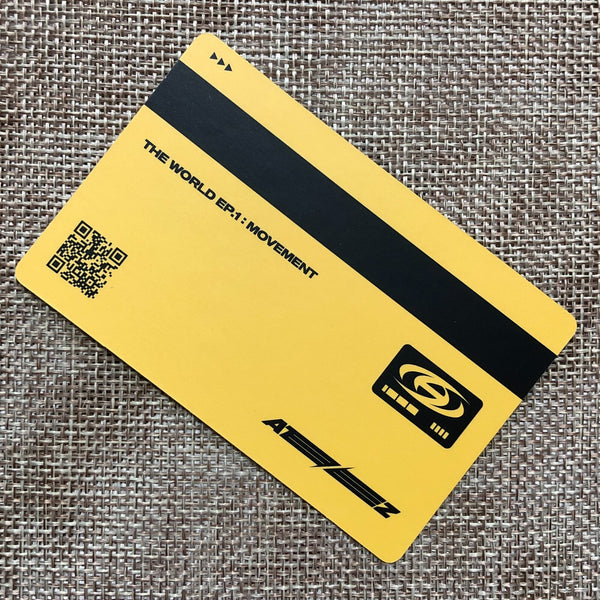 ATEEZ JONGHO [THE WORLD EP.1 : MOVEMENT] Official ID Photocard, Diary Ver. /+G