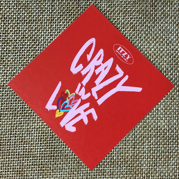 ITZY LIA #2 [ CRAZY IN LOVE ] Official Preorder Special Photocard / New / Gift