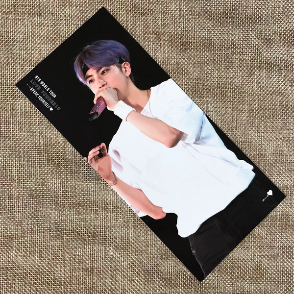 BTS JIN [ Speak Yourself World Tour London DVD ] Official Bookmark / New / Gift