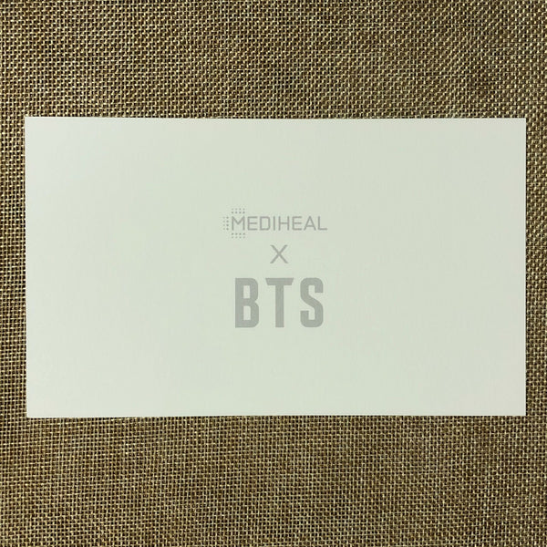 BTS GROUP #9 [ BTS X MEDIHEAL ] Official Postcard SET / New / Gift