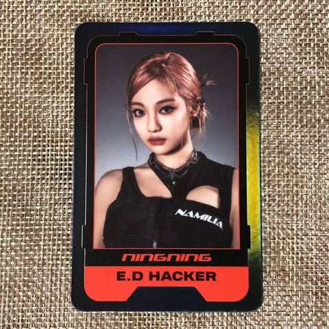 AESPA NINGNING [Girls] Official Character Card Photocard, KWANGYA Ver. / Gift