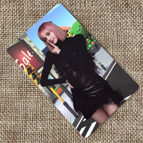 BLACKPINK LISA [ THE GAME The Girls ] Official Photocard, Reve Ver. / New / Gift