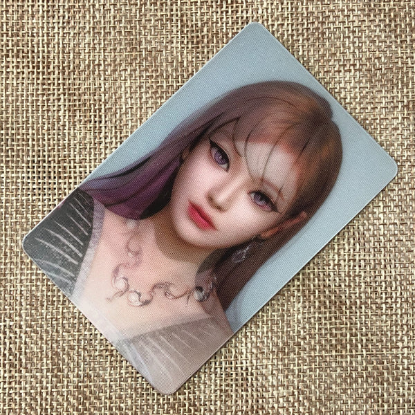 AESPA NINGNING [SAVAGE] Official Lenticular Photocard, Synk Dive Ver / Gift