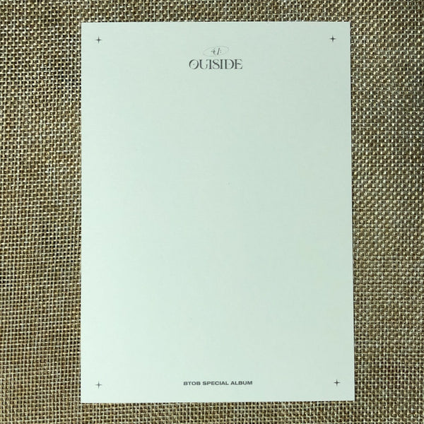 BTOB 4U PENIEL [ OUTSIDE ] Official Postcard, Special Awake Ver. / New / Gift