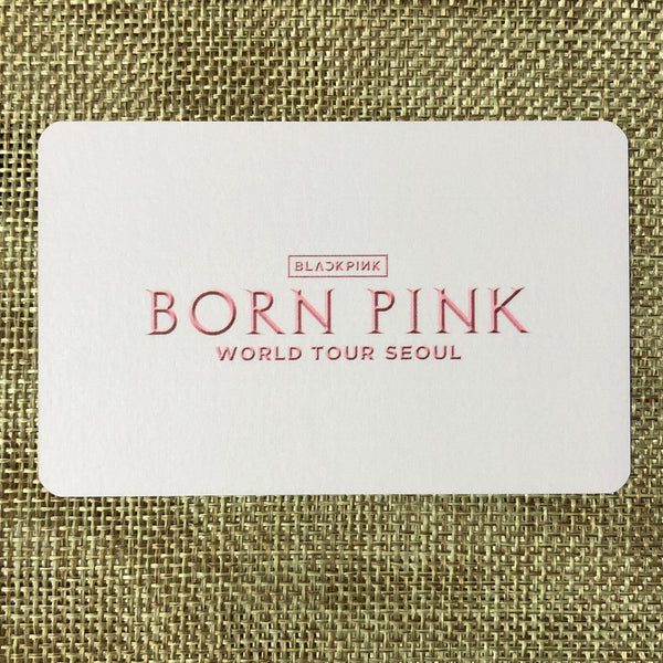 BLACKPINK ROSE [Born Pink World Tour Seoul Weverse] Official Photocard / Gift