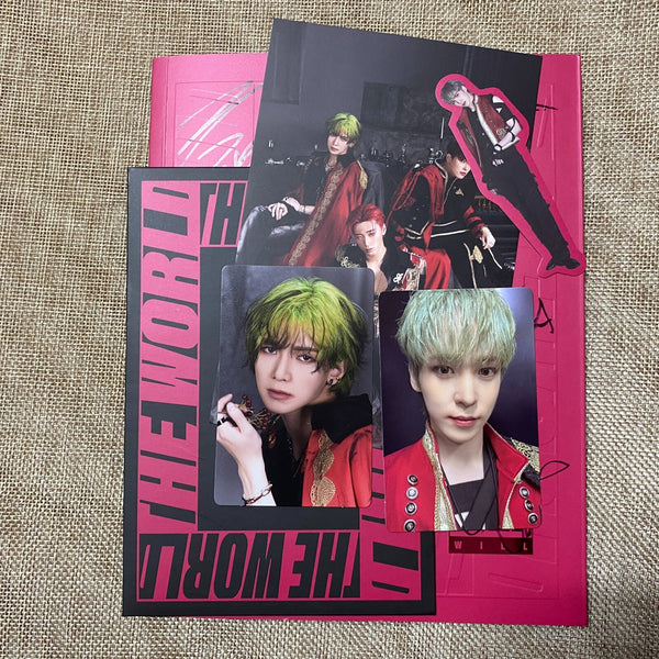 ATEEZ #2 [The World EP.FIN: WILL] Signed Promo Album / Autographed Message Set /