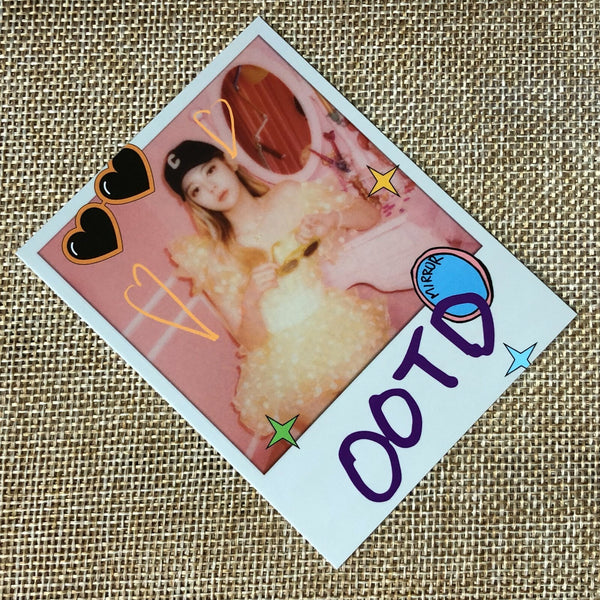 ITZY LIA #2 [CRAZY IN LOVE] Official Polaroid Photocard, 1st Album / New / Gift