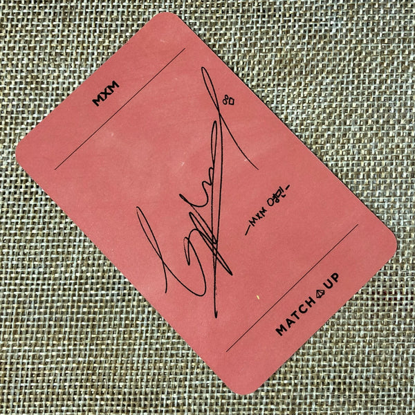 MXM YOUNGMIN #2 [MATCH UP] Official Photocard, BRANDNEW BOYS 1st Mini / Gift