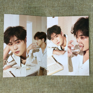 Nu'est BAEKHO #1 [THE TABLE] Official Folding Photo Card, 7th Mini / New / Gift