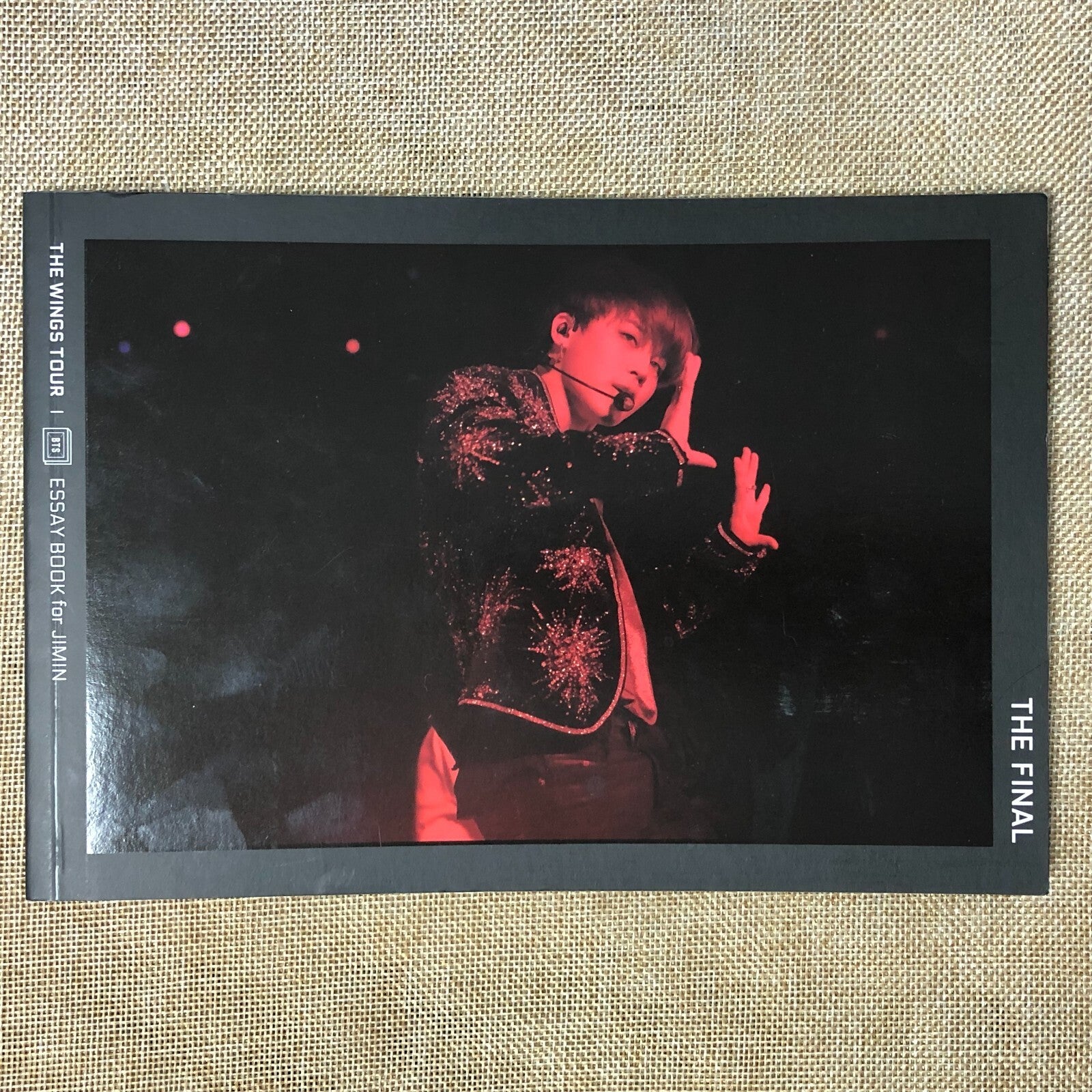 BTS JIMIN [The Wings Tour Essay Book for JIMIN] Official Photobook, No PC / New