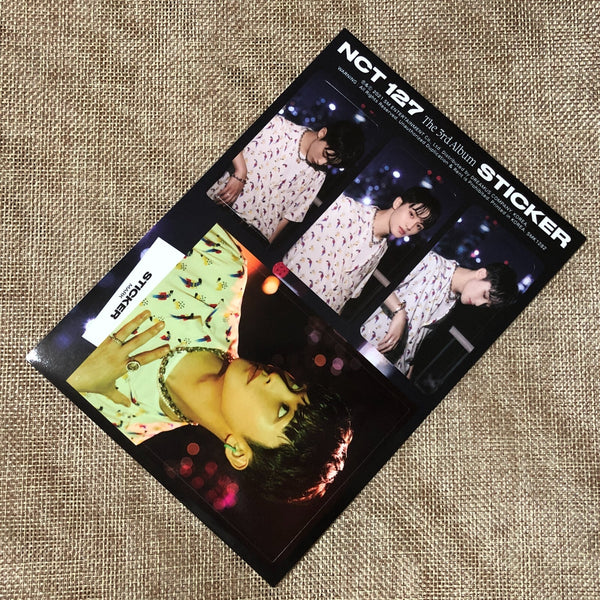 NCT 127 MARK [ STICKER ] Official Sticker, SEOUL CITY Ver. / New / Gift