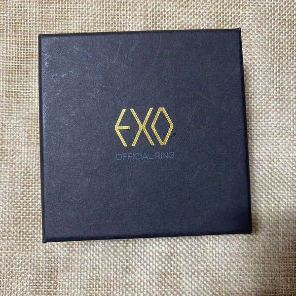 EXO [ Official Limited Ring ] Rose Gold, HK10, US4.5 / New, Rare / Gift