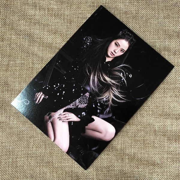 BLACKPINK JISOO [ Born Pink ] Official Large Postcard, Box Set Ver / New / Gift