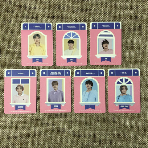 BTS [ FESTA D-Day Calendar 8th Anniversary ] Official Photocard Set / New / Gift
