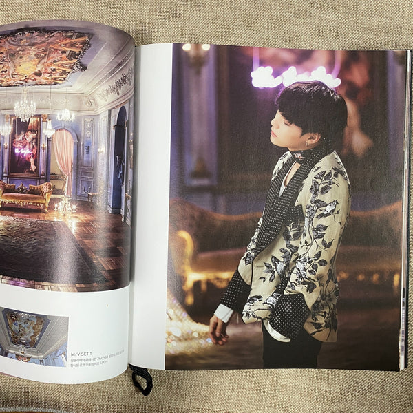 BTS GROUP [ WINGS Concept Book, Photobook  ] 267x309 mm, 312p / Good, Rare /Gift