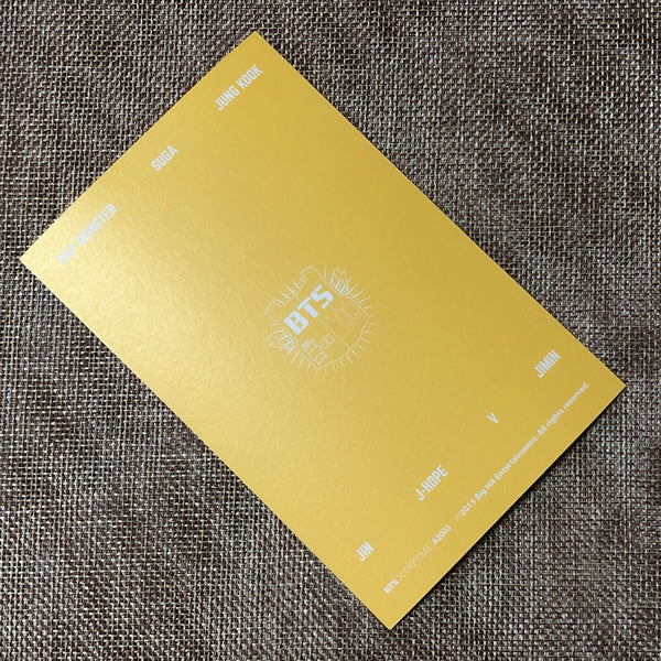 BTS JIN [GLOBAL OFFICIAL FANCLUB 2nd ARMY MEMBERSHIP KIT] Postcard / New / Gift