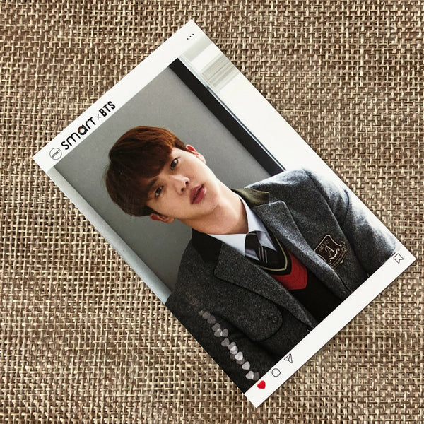 BTS JIN #2 [ BTS X Smart Uniform ] Official Photocard / New, Rare / Gift