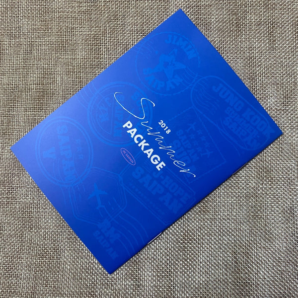 BTS V [ 2018 Summer Package Saipan ] Selfie Book Official Guidebook / New / Gift