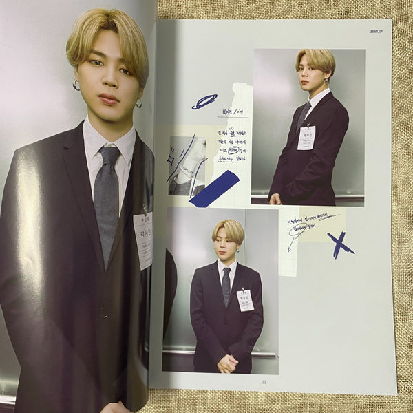 BTS [ Fanclub ARMY.ZIP 8th Membership Kit ] Official Photobook Only / New / Gift