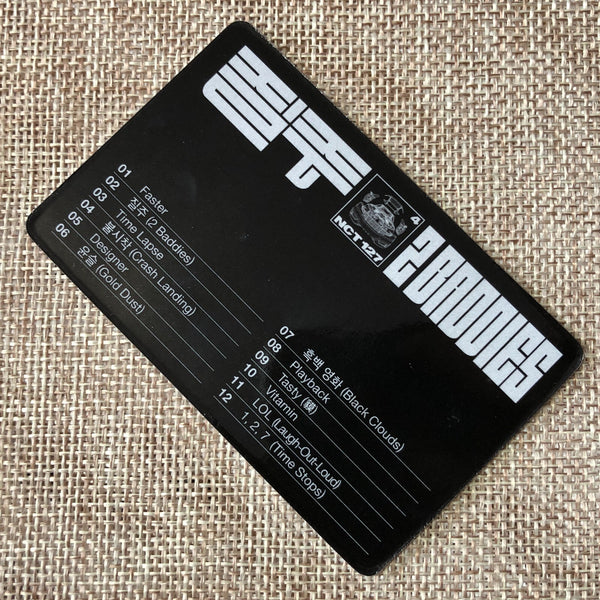NCT 127 GROUP [ BADDIES ] Official Photocard, SMC Ver. / New / Gift