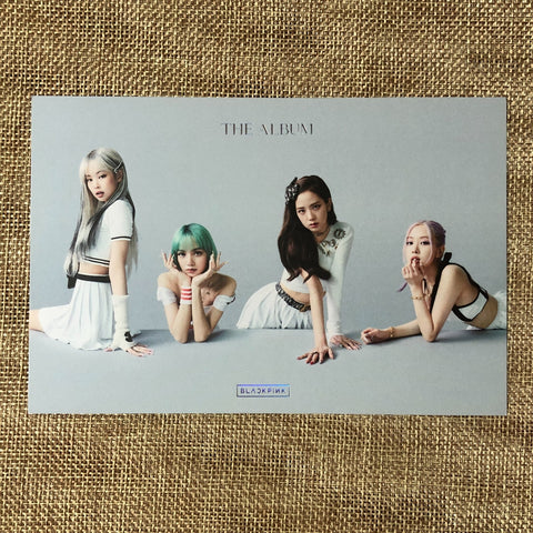 BLACKPINK GROUP #2 [ THE ALBUM JAPAN ] Official Postcard / New, Rare / Gift