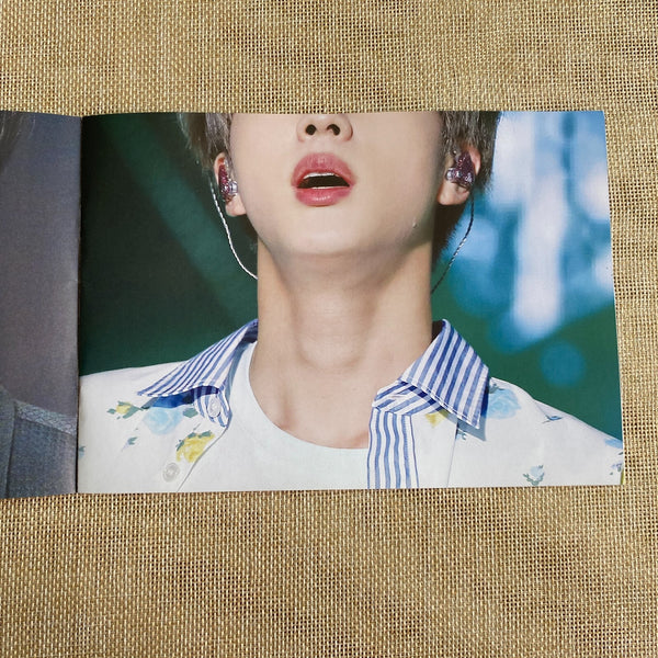 BTS JIN [ POINT BOOK Exhibition 16 page ] COLOR GREETING OF JIN, 18x13 cm / Gift