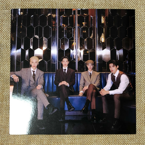 AB6IX GROUP [ SALUTE ] Official Postcard, 3rd Album / New, Rare / Gift
